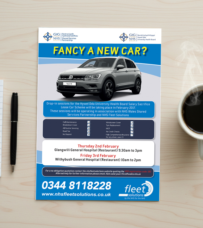 Fleet Solutions A5 Example leaflet